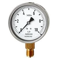 МП100Н 25 bar СВу кл.1,0 М20х1,5 Манометр виброустойчивый сухой УТ000015090