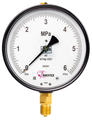 МТИф 1,6 кгс/см2 кл.0,6 IP54 УХЛ1 БЕЗ корр. "0" УТ000018143